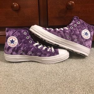 SOLD Golf Le Fleur Purple Velvet Hi Tops